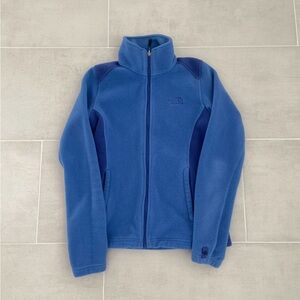 The north face zip up jacket